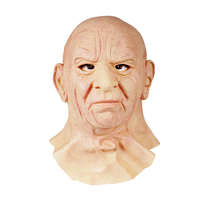 Masque en latex réaliste Nicro pour homme âgé chauve et femme, masque d'Halloween pour fête, masque d'horreur pour Halloween
