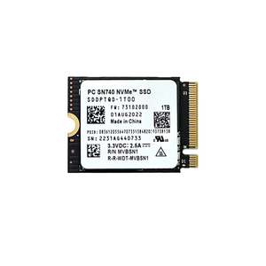 SN740 2TB 1TB 512G 256G SSD M.2 2230 2242 Gen4 PCIe 4.0 X4 NVMe 솔리드 스테이트 드라이브 100-200MB/s 쓰기 속도 마이크로소프트 서피스 - Product Image 1