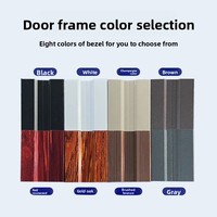 Porte moustiquaire coulissante invisible rétractable moderne en alliage d'aluminium, étanche, avec filet en acier inoxydable et verre transparent pour balcon