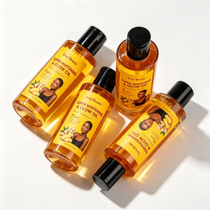 Organic Turmeric Body Oil For Skin Repair Scar Fading Dark Spot Removal Deep Moisturizing Herbal Private Label OEM - Product Image 5