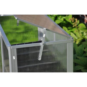<span class=keywords><strong>Mini</strong></span> <span class=keywords><strong>serre</strong></span> moderne à 3 étages pour jardin, patio, arrière-cour, en aluminium, avec panneau en polycarbonate transparent et plateau pour <span class=keywords><strong>semis</strong></span> - Product Image 5