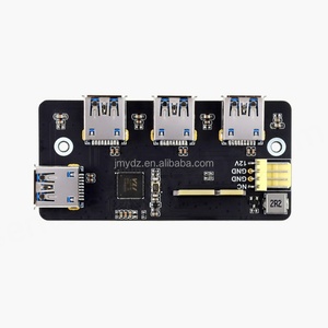 Tarjeta de Expansión PCI-E a USB3.2 Gen2 para Placa Base Raspberry Pi CM4, Tarjeta Adaptadora PCI-E a M.2 - Product Image 1