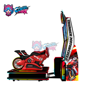 Jeu d'arcade futuriste de course de motos à 4 écrans pour 2 joueurs, immersif en 4K - Product Image 2