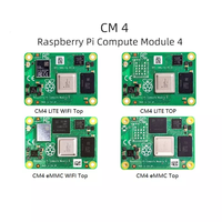 Baru Asli Raspberry Pi Compute Modul 4 CM4 untuk WIFI LITE 1G 2G 4G 8G RAM 0G 8G 16G 32G EMMC Papan Inti Buatan Inggris