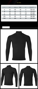 Camiseta deportiva <span class=keywords><strong>de</strong></span> manga larga con cuello levantado para <span class=keywords><strong>hombre</strong></span>, ropa <span class=keywords><strong>de</strong></span> Fitness <span class=keywords><strong>de</strong></span> secado rápido, camiseta <span class=keywords><strong>de</strong></span> Fondo <span class=keywords><strong>de</strong></span> <span class=keywords><strong>Entrenamiento</strong></span> para correr con pelota - Product Image 6