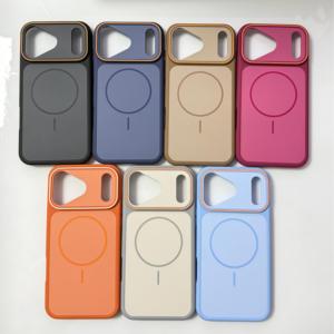 Étui de luxe givré magnétique pour chargement sans fil pour <span class=keywords><strong>iPhone</strong></span> 18 17 Pro 16 15 14 <span class=keywords><strong>13</strong></span> 12, coque arrière mate antichoc - Product Image 6