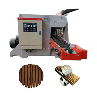 Machines à bois |   Scie circulaire horizontale de grande taille avec moteur pour bois rond |   Machine à diviser les bûches 380V 60KW
