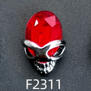 Accesorios para Uñas de Estilo Punk, Diseño de Corazón Kroos, Accesorios para Uñas de Aleación con Calavera y Rosa, Diamantes para Uñas, Venta al Por Mayor - Product Image 6