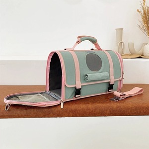 Guangdong-based manufacturer of pet supplies, large-capacity waterproof foldable <b>cat</b> <b>backpacks</b> for outdoor use. - Product Image 2