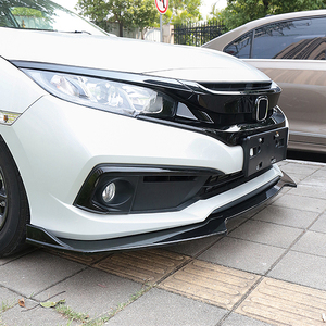Labbro anteriore 3 pezzi ampio stile per 2016 2020 Honda 10a generazione Civic - Product Image 6