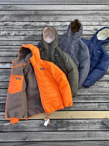 Chaqueta de Piel de Cordero de Alta Calidad Estilo Americano, Chaqueta Holgada de Forro Polar para Exteriores, Abrigo para Parejas, Hombre, Patrón 3D, Largo Regular - Product Image 6