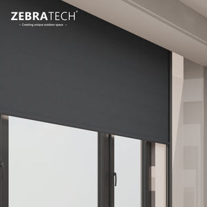 Parasol <span class=keywords><strong>enrollable</strong></span> para puerta de Patio, <span class=keywords><strong>toldo</strong></span> de ventana motorizado eléctrico a prueba de viento para exteriores, parasol <span class=keywords><strong>enrollable</strong></span> para lluvia para exteriores - Product Image 1