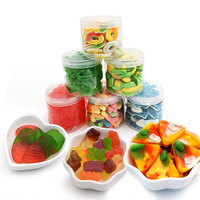 Fabrieksdirect Multi-vormige Fruit Gummy Candy Worm Belt Bear OEM Private Label Custom Logo Custom Verpakking Bulk Exporteur