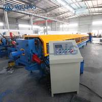 Machine de formage à froid pour gouttières et tuyaux d'évacuation en acier, ligne de production de coudes de gouttière