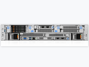 Serveur rack 2U R570 à processeur unique avec processeur Intel Xeon, 16 emplacements DDR5 DIMM 6400 MT/s, PERC H965e, 2 x SSD NVMe M.2 - Product Image 1
