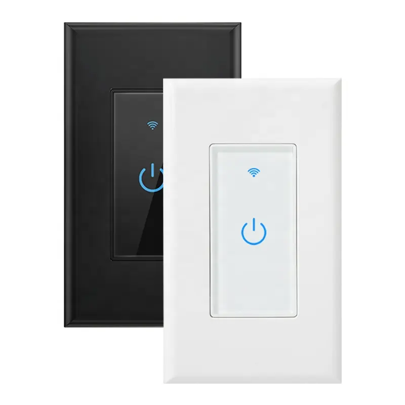 Alexa Light Switch Double Smart WiFi Light Switches Smart Switch 2 Gang Compatible with Alexa and Google Home