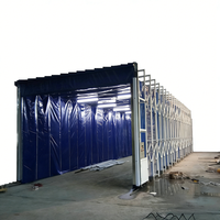 Cabine de ponçage et de polissage pour surfaces métalliques automobiles avec filtre à poussière pour garage