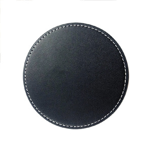 Beverage Tea <strong>Coaster</strong> <strong>Table</strong> Black Round Square Custom Shape Personalized <strong>Coaster</strong> Add Your Design Leather <strong>coaster</strong> - Product Image 4