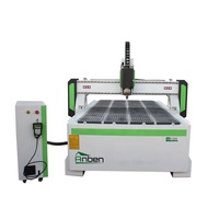 Machine de fraisage CNC 3 axes ANBEN AN1325 à broche unique 4,5 kW 1300x2500mm compatible ArtCam pour la fabrication de portes en bois - En promotion
