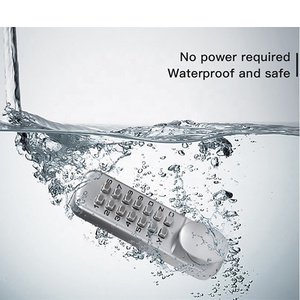 防水外门锁密码智能塞拉杜拉户外街道花园门锁 - Product Image 2
