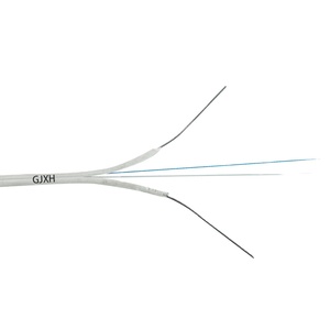 Cable de fibra óptica GJXH para interiores, cable de bajada FTTH, cable de fibra óptica FTTH de 1, 2, 4, 6, 8, 12 núcleos, cable de bajada GJXH en oferta, precio de fábrica - Product Image 3