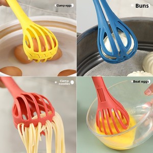 Batteur manuel de cuisine multifonctionnel en plastique pour nouilles, fouet pour pâtisserie et mélangeur à gâteaux – Vente en gros - Product Image 3