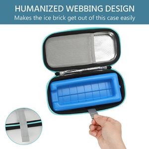 Portable Medical Cooler Bags Storage Box for Insulin Pen Cooling Nylon Eva Carrying Case - Product Image 6