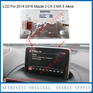 Dokunmatik ekran Digitizer-LCD ekran Mazda 3 2014 2016 Alexa navigasyon radyo için CX-3 TM070RDZ38 ile 7 inç MX-5 dokunmatik Panel - Product Image 6