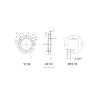 Antenne GNSS OEM haute précision pleine fréquence, antenne récepteur RTK GPS BDS pleine bande pour station de topographie