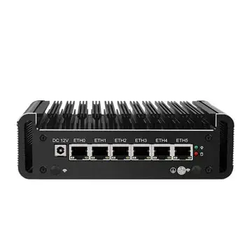 10e Generatie Pfense Firewall 6 Gigabit Lan Barebone Systeem Mini Pc Core I5 1135G Processor Barebone Soft Router