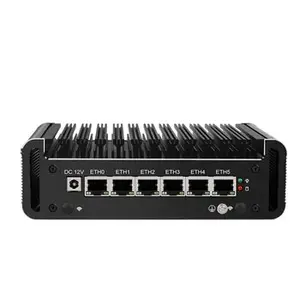 10th gen Pfsense Firewall 6 Gigabit Lan barebone system Mini Pc core i5 1135g Processor Barebone Soft Router