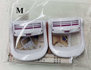 Recourbe-cils en plastique blanc, 2 pièces, boucle de haute qualité, très populaire, coréen, prix en gros, pince à cils - Product Image 2