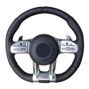 <span class=keywords><strong>Volant</strong></span> en fibre de carbone pour Mercedes Benz Classe A/E/C/S/G, GLC260, GLE, CLS, GT, AMG – Service de personnalisation pour le passage du modèle ancien au nouveau - Product Image 1