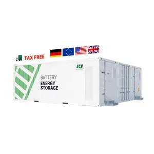 Solar System Li-ion Energy Storage System 3440kwh Lithium Battery Power Storage Container