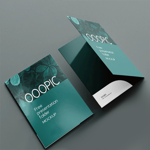 Custom Logo Eco-friendly Paper Business Presentation & Profile Manila <b>File</b> <b>Folder</b> with Full Color Printing - Product Image 6