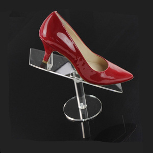 Kệ trưng bày giày acrylic màu đen và đứng sản phẩm cao cấp - Product Image 1