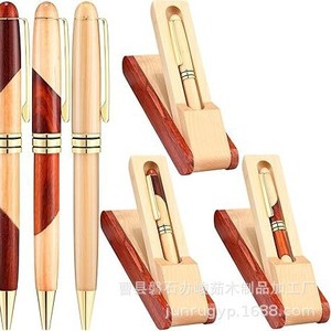 Portalápices de madera, caja de papelería plegable con forma triangular para regalo de profesor - Product Image 3