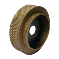 Ouverture IRIS réglable jaune 1.5 ~ 22mm Iris PVS14 avec Module de lentille d'objectif en verre sacrificiel anneau adaptateur de rénovation bricolage