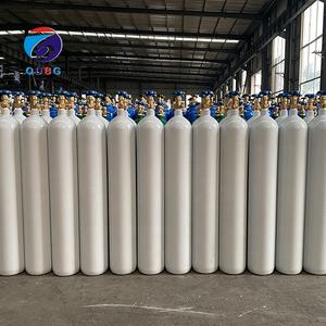 QDBG Çin Yüksek Basınçlı Endüstriyel Gaz TPED Sertifikalı 50L Dikişsiz Çelik Azot Gaz Tüpü Kapaklı ve Valfli - Product Image 2