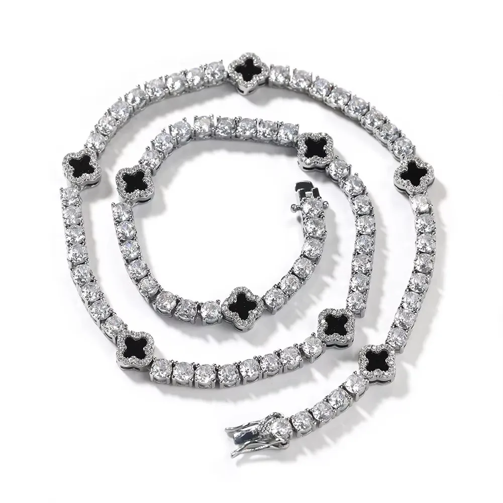silver black