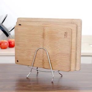Support de rangement pour plan de travail de cuisine en acier inoxydable pour planches à découper, couteaux et casseroles - Product Image 2