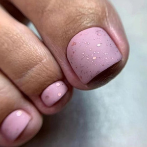 Uñas postizas de verano 2026 de cobertura completa al por mayor, color rosa, uñas artificiales de color sólido para pies, uñas postizas de cobertura completa. - Product Image 1