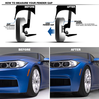 Entretoises de roue 12 + 15 mm 5x120 HubCentric pour BMW Série F F30 F32 F33 F80 F10 M3