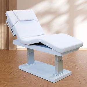 Vente directe d'usine, lit de massage électrique en bois TOMSPA, 4 moteurs, table de massage avec un design moderne et luxueux pour salon de beauté et spa - Product Image 1