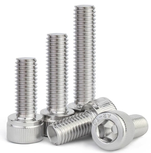 Thép không gỉ <span class=keywords><strong>M17</strong></span> m32x2 M19 bu lông và đai ốc ổ cắm đầu DIN tiêu chuẩn lớp 4.8 & 6.8 ổ cắm đầu đồng bằng kết thúc bu lông và đai ốc - Product Image 4