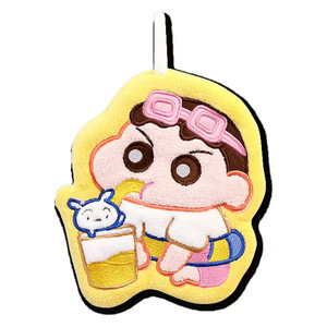 <span class=keywords><strong>Toalla</strong></span> <span class=keywords><strong>de</strong></span> Mano Personalizada <span class=keywords><strong>de</strong></span> Felpa <span class=keywords><strong>de</strong></span> Coral con Diseño <span class=keywords><strong>de</strong></span> Dibujos Animados, Gruesa, Absorbente y Sin Pelusas para Baño - Product Image 5