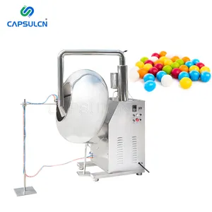 China Top Manufacturer Nut Candy Chocolate Film Spray Coating Peanut Sugar Tablets Coating Pan machine