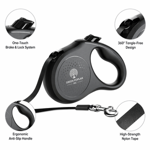 Premium 3m 5m 8m OEM Automatic BPA Free Non Slip Grip Hands Free Strong Customized <b>Dog</b> Leads Custom Nylon Retractable <b>Dog</b> <b>Leash</b> - Product Image 2
