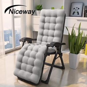 Vente en gros Chaise longue de jardin moderne en métal Zero Gravity Chair Accoudoir Chaise pliante pour chambre à coucher, école, salon, hôtel, extérieur - Product Image 1