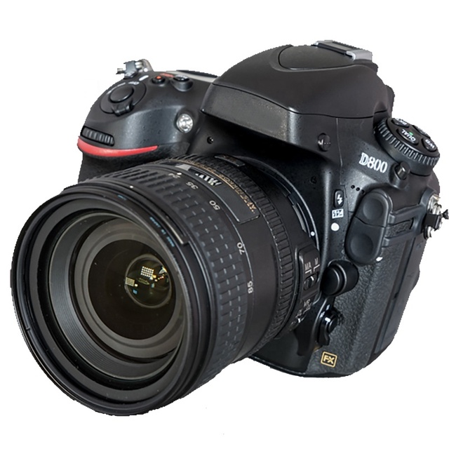 DF Wholesale Original High List Ref Camera D800 with Nicole AF-S 24-85mm 3.5-5.6G ED Vr Lens Pre-Owned Digital Camera